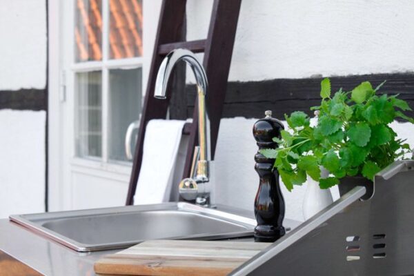 Inox sudopera i ormarić 4003