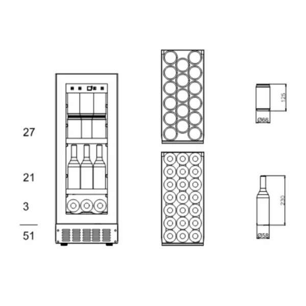mQuvée BS30AB pogled unutra