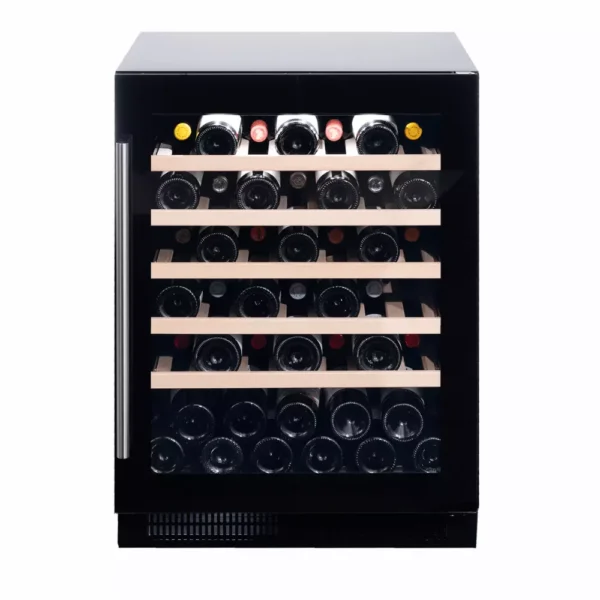 DUNAVOX DAUF-46.138B vinski ormar – unutrašnjost sa drvenim policama