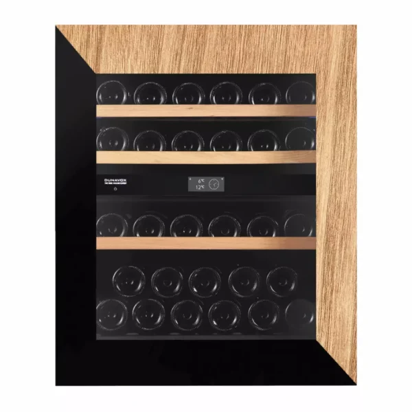 DUNAVOX DAVG-32.80DOP ugraђeni vinski ormar sa tamnim staklenim vratima