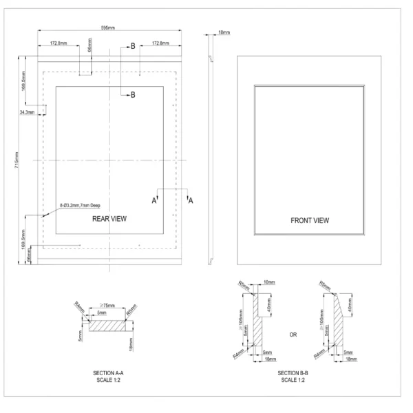 DUNAVOX DAVG-32.80DOP premiјum vinski ormar