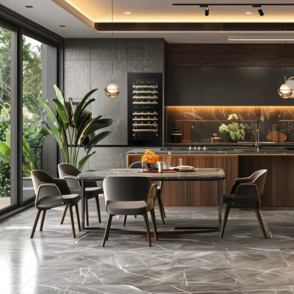 DUNAVOX DVH-70.185DB vinski ormar – pogled spreda