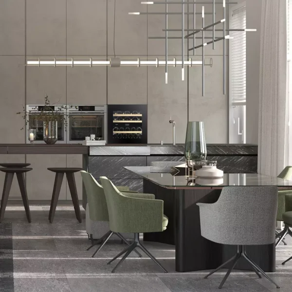 Dunavox DVN-25.65DB.TO vinski ormar u kuhinji