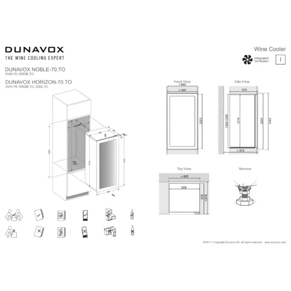 Tihi rad Dunavox DVN-70.185DB