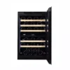 DUNAVOX DVP-44.120DB-3 vitrina za vino Raspored boca u vinskom ormaru Dunavox DVP-44.120DB.120DB