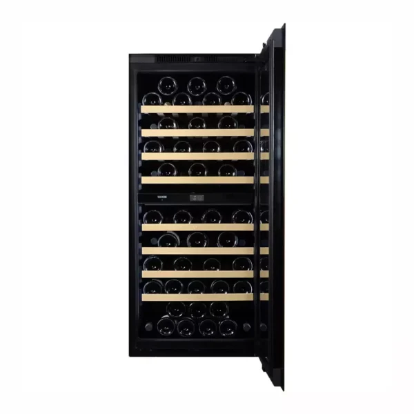 Raspored boca u vinskom ormaru Dunavox DVP-70.185DB.185DB