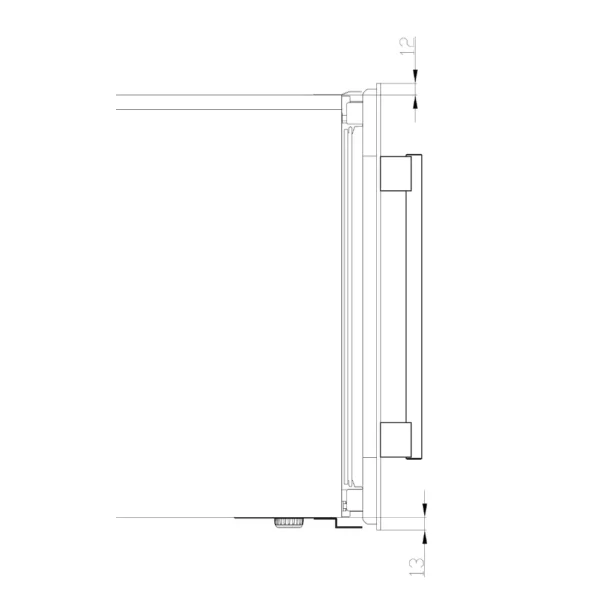 DUNAVOX DVS-19.50B vitrina za vino-10 DUNAVOX DVS-19.50B raspored boca