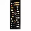 Vitrina za vino Dunavox DX-143.468B sa zatvorenim crnim vratima
