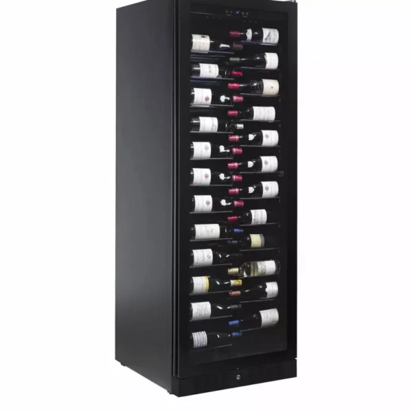 Vitrina za vino Dunavox DX-143.468B sa otvorenim vratima