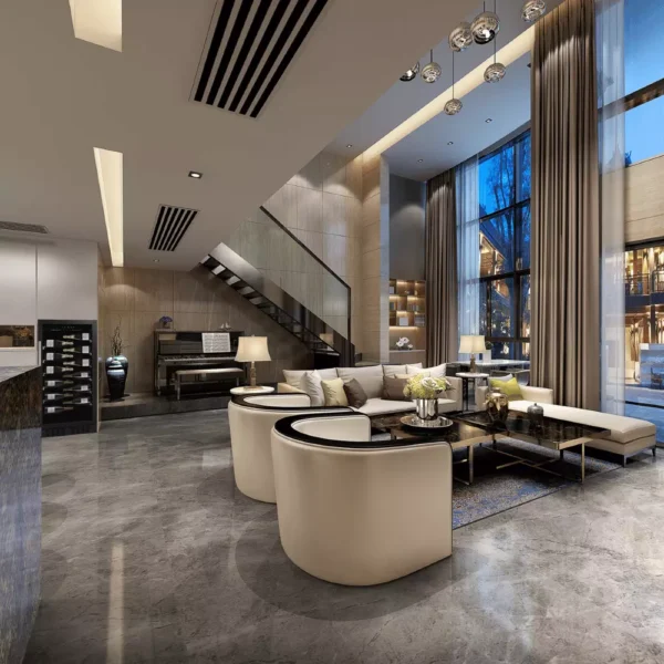 DUNAVOX DX-70.258DB unutrašnjost vinskog ormara sa drvenim policama