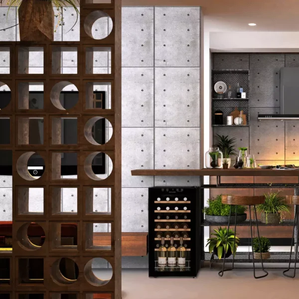 DUNAVOX DXFH-28.88 vinski ormar – prednji pogled