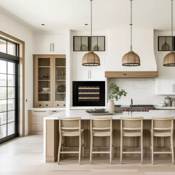 DUNAVOX DXJ-24.51B vitrina za izložbu vina (5) Dunavox DXJ-24.51B sa crnim staklom