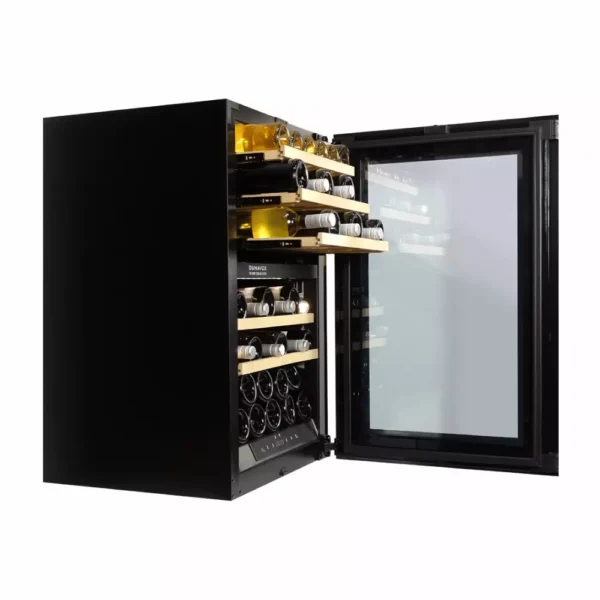 DUNAVOX DXJ-42.100DB vinski izložbeni ormar (4) LED osvetljenje u vinskom ormaru Dunavox DXJ-42.100DB