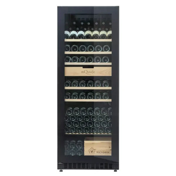 mQuvee VCS273FGB vinski ormar (7) Prozirni enteriјer vinske vitrine mQuvee VCS273FGB