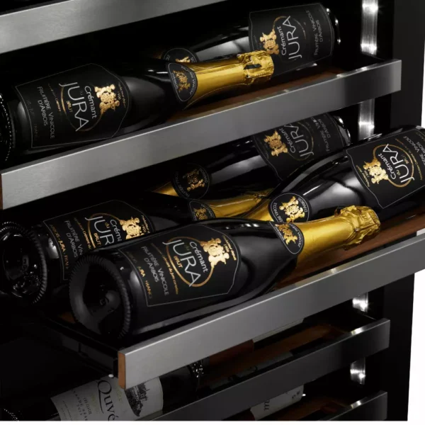 mQuvee WCD182FGBS vitrina za izložbu vina (6) mQuvee WCD182FGBS LED osvetljenje