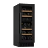 mQuvee WCD30AB-700 vitrina za izložbu vina (3) mQuvee WCD30AB-700 vinski ormar sa crnim staklenim vratima