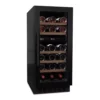 mQuvee WCD40AB-700 vinski ormar sa crnim staklenim vratima