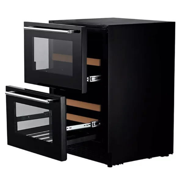 mQuvee WCDD60FGB vinski izložbeni ormar (3) mQuvée WCDD60FGB vitrina za vino