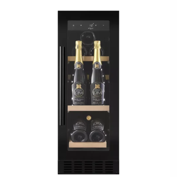 mQuvee WCS30ABPS-700 vitrina za izložbu vina (3) mQuvee WCS30ABPS-700 vinski ormar, pogled spreda