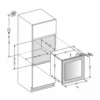 mQuvee WKED25PRP vitrina za vino (11) Kompaktni vinski ormar mQuvee WKED25PRP
