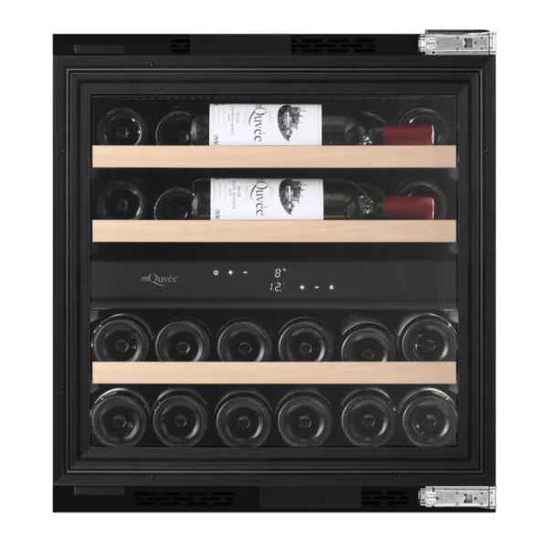 mQuvee WKED25PRP vinski izložbeni ormar (2) Elegantni vinski izložbeni ormar mQuvee WKED25PRP sa staklenim vratima
