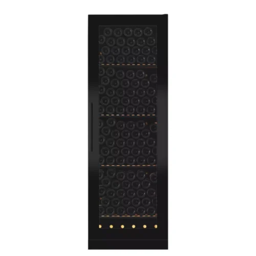 Samostalni vinski ormar mQuvée WSTO215FGB sa staklenim vratima