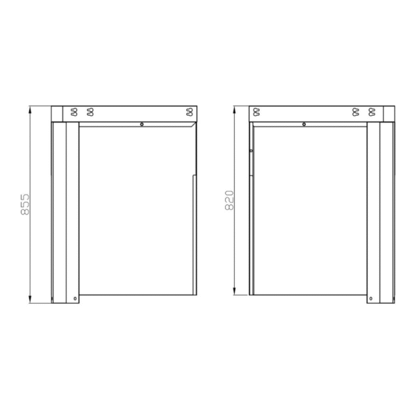 7902-Corner-Module90-2 Crni inox ugaoni modul 7902