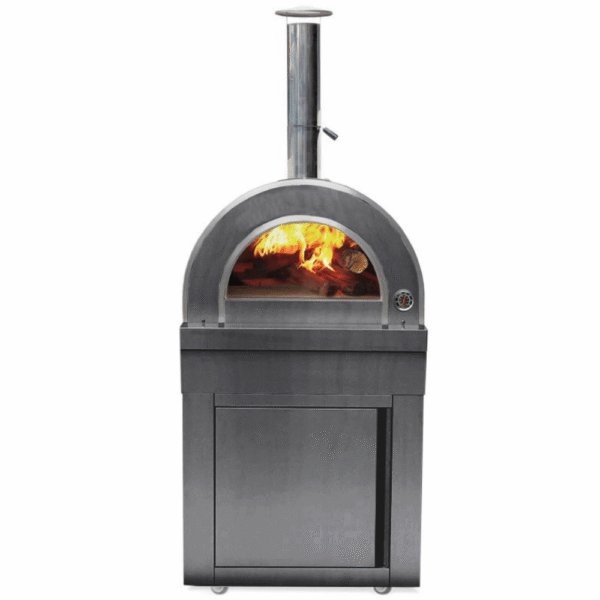 Crna inox modulna peć za pizzu na drva 15737