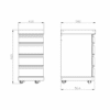 INOX-Collection-4417-4-1 Inox modul fioke - 43cm 9514