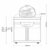 INOX-Collection-5790-10 Inox modul kamado roštilj 5790