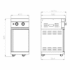 Inox modul sa dvostranim gorionikom 15761