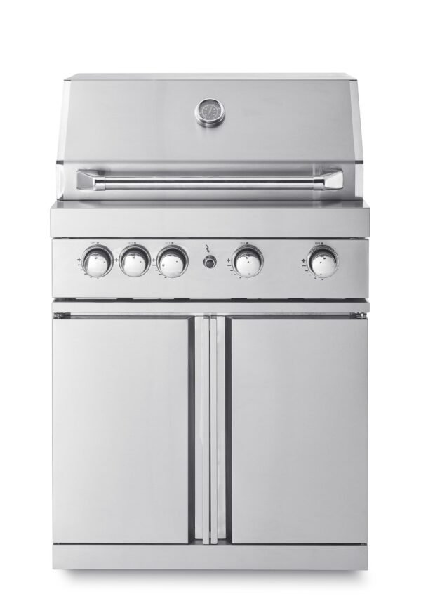 INOX plinski roštilj sa 4 gorionika 15884
