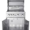 INOX plinski roštilj sa 4 gorionika 15884
