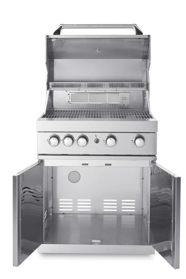 INOX plinski roštilj sa 4 gorionika 15884