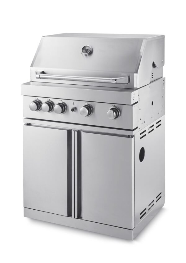 INOX plinski roštilj sa 4 gorionika 15884