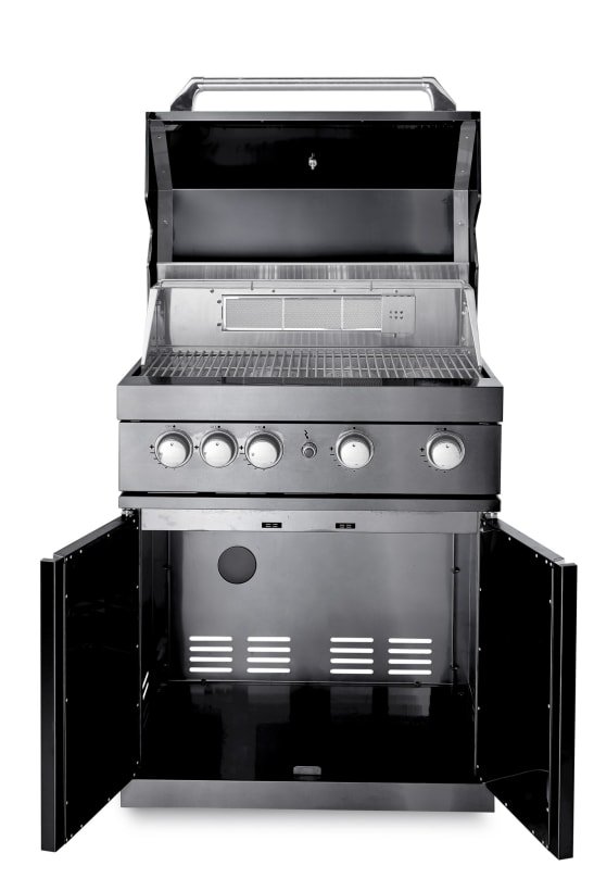 Crni inox plinski roštilj 15891