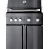Crni inox plinski roštilj 15891