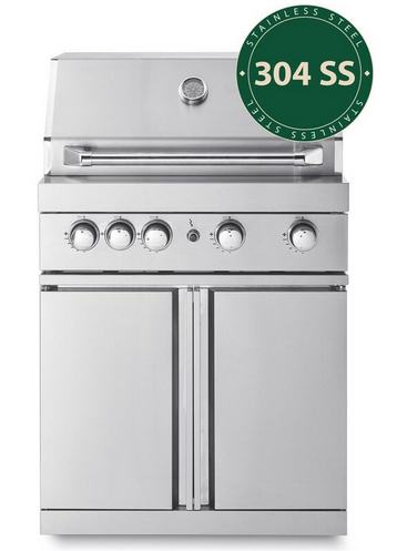 INOX plinski roštilj sa 4 gorionika 15884