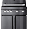 Crni inox plinski roštilj 15891