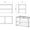 nordic-line-base-module-120-cm-2-modules-black-2 Nordic linija osnovni modul 7969