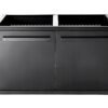nordic-line-base-module-with-door-120-cm-2-modules-black Nordic linija osnovni modul sa vratima 8291