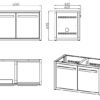 nordic-line-base-module-with-door-120-cm-2-modules-black-5 Nordic linija osnovni modul sa vratima 8291