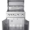INOX plinski roštilj sa 4 gorionika 15884