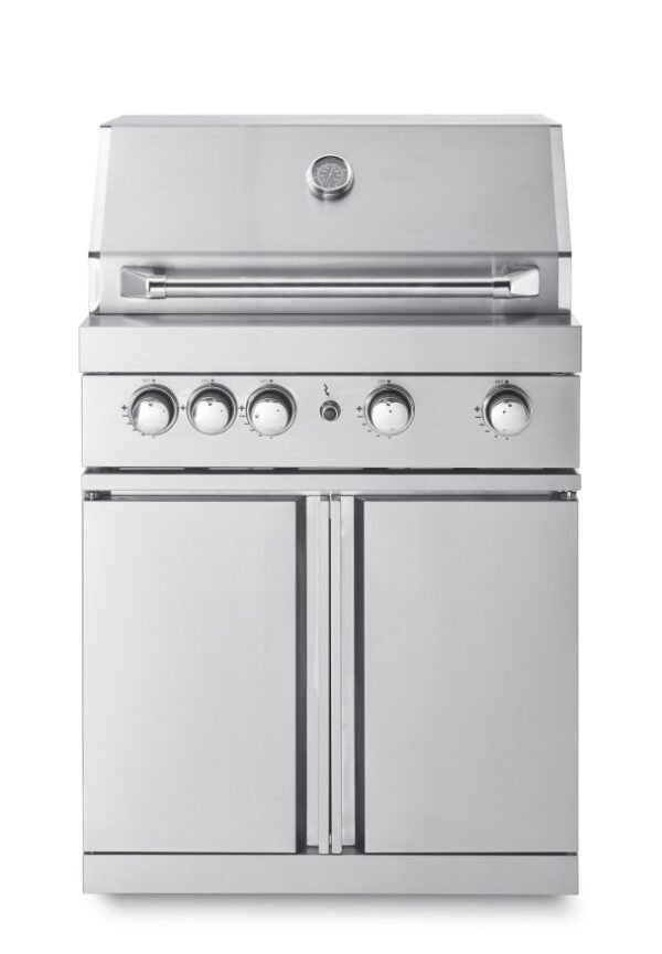 INOX plinski roštilj sa 4 gorionika 15884