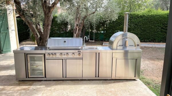 INOX plinski roštilj sa 6 gorionika 15889