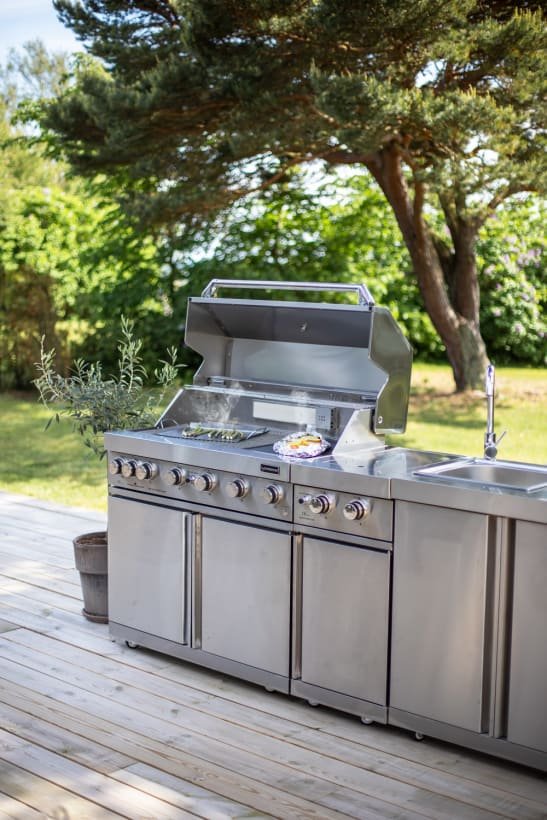 INOX plinski roštilj sa 6 gorionika 15889