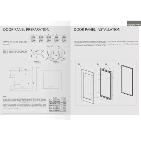 DUNAVOX DAVG-114.288DOP.TO vinska vitrina