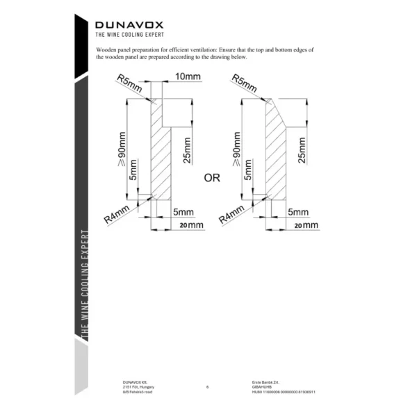 DUNAVOX DVN-109.291DOP.TO vinska vitrina